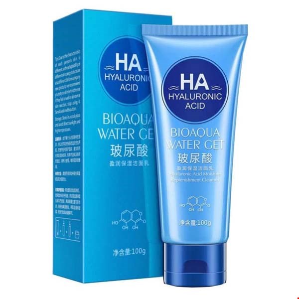 فوم شستشوی صورت هیالورونیک اسید بیوآکوا - روشن‌کننده و یکنواخت‌کننده رنگ پوست